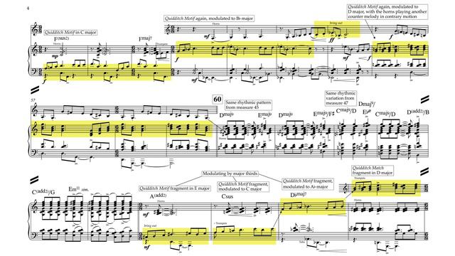 "Quidditch" - Harry Potter Children's Suite (Score Reduction & Analysis) смотреть онлайн