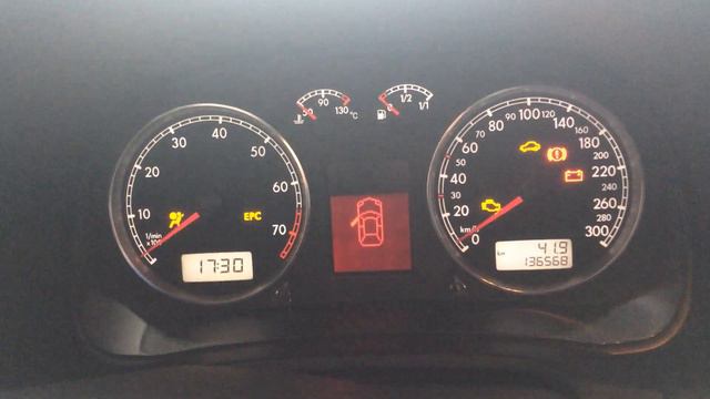 VW Golf MK4 Instrument Cluster Staging смотреть онлайн