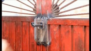 Идеи запора на ворота