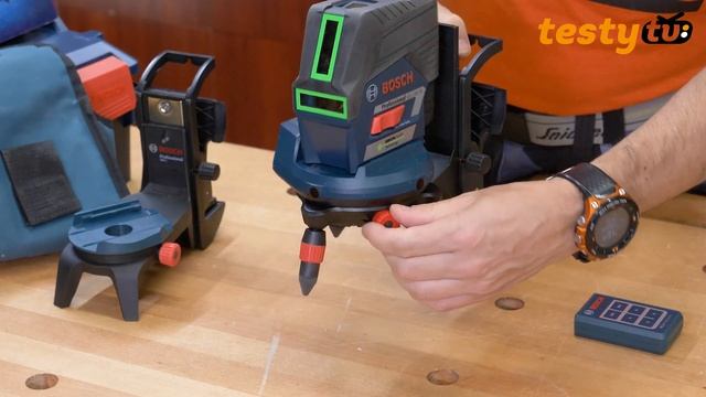Bosch: Laser Wielofunkcyjny GCL 2-50 + Odbiornik LR7 + Podstawa RM3