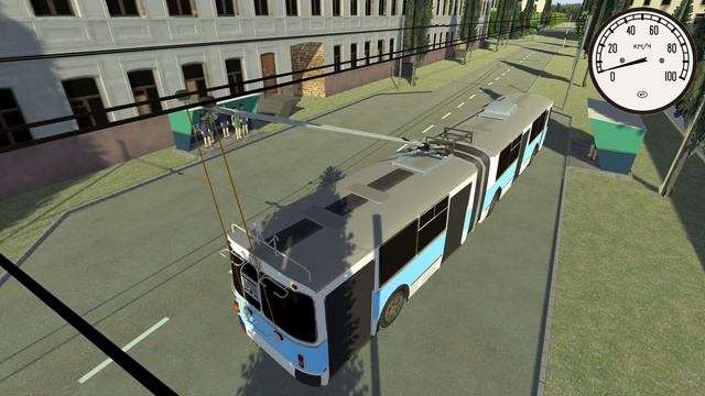 Релиз новой игры Micro Trolleybus Simulator смотреть онлайн