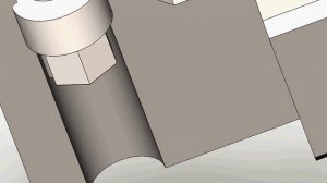 самодельный надежный замок с секретом чертеж