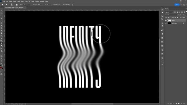 How to create a Smudgy Long Text Effect in Photoshop смотреть онлайн