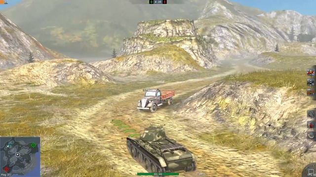 WOT Blitz 4.2 Новая карта Морской Рубеж смотреть онлайн