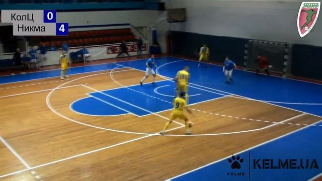 Супер Лига ЗМАМФ по футзалу сезона 2020/21. Колесо Центр - Никма 1:9.Highlights. смотреть онлайн