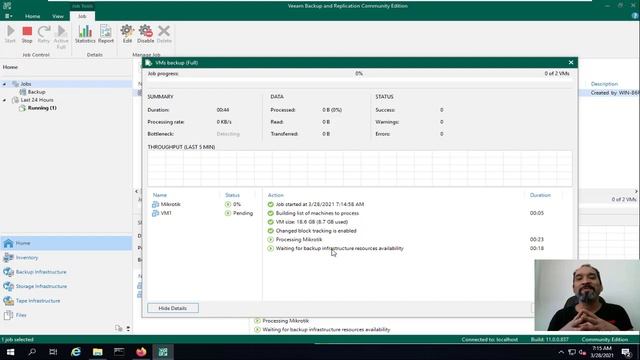 Veeam Tutorial: How to Create Veeam Backup job and Restore смотреть онлайн