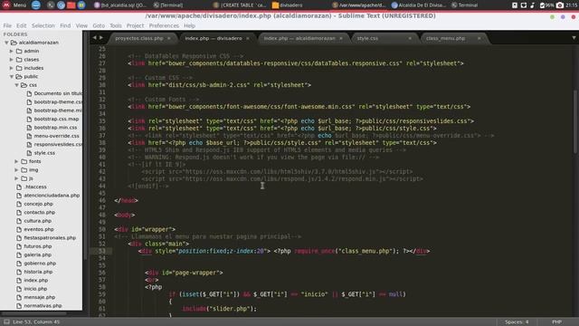 Trabajando en un Sitio Web Responsive con PHP y MariaDB [LinuxMint 17] смотреть онлайн
