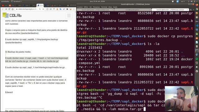 SaplUser - #18 - Série Docker 3/3 - Backup смотреть онлайн