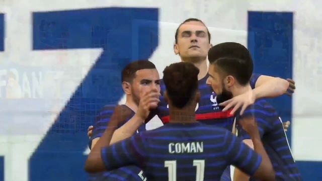 Отбор на ЕВРО 2024 МАТЧ Франция Греция обзор. Голы Мбаппе. Mbappe goal penalty France Greece review