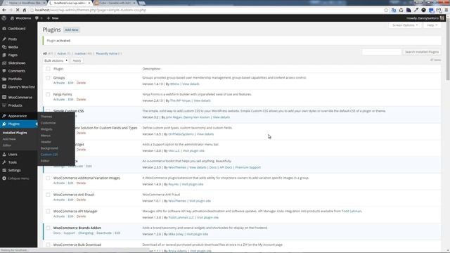Adding Custom CSS to your WordPress Installation смотреть онлайн