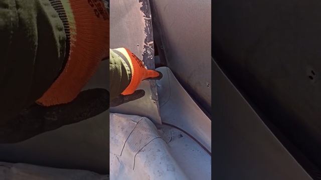 Герметизация сложных желобов ПВХ мембраной.