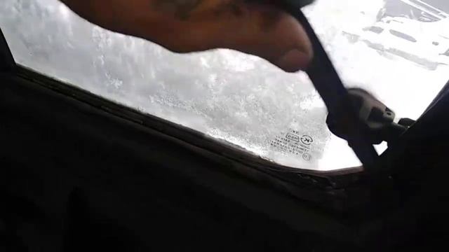 Снятие окна Hyundai Grace