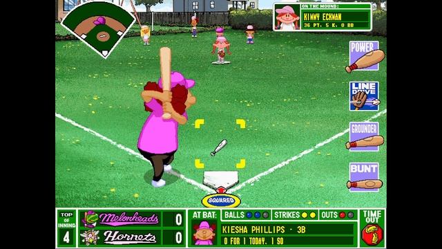 Backyard Baseball (PC) - Gameplay смотреть онлайн