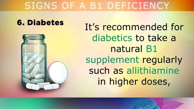 10 Signs You Are DEFICIENT in VITAMIN B1 (Thiamine) смотреть онлайн