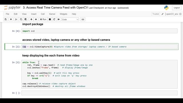 How to access Webcam using OpenCV | Computer Vision | Machine Learning | Data Magic смотреть онлайн