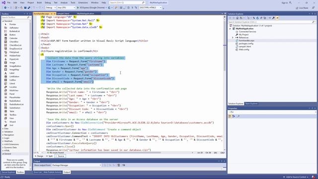 5. JavaScript Programming: Server Side Form Hander смотреть онлайн
