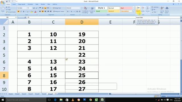 Excel में "Insert" Option के मास्टर बनें || How To Use Insert In Excel || Basic Excel For All смотреть онлайн