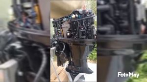 Установка подвесного лодочного мотора на катер Рейд 450М