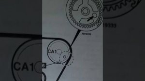 PEUGEOT 307 CC 2.0; 307 2.0; 406 1.8 16V; 807 2.0 16V УСТАНОВКА ЗАЖИГАНИЯ МЕТКИ ГРМ