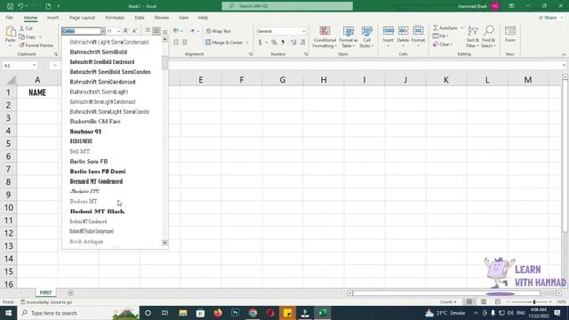LEARN EXCEL 2021 | GETTING STARTED WITH MS EXCEL | CLASS 01 #learnexcel #excel2021 смотреть онлайн