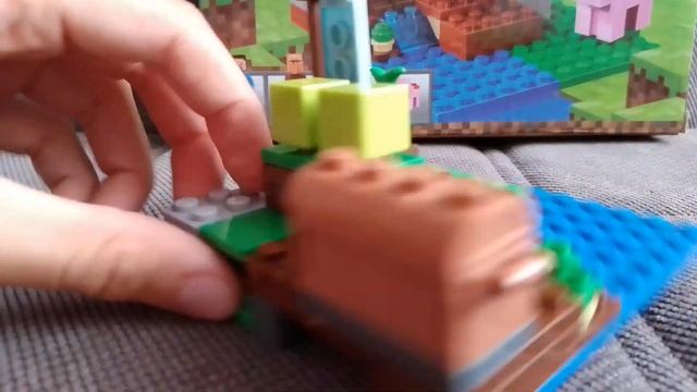 Лего китайский майнкрафт. Арбузная ферма арт.10807 BELA