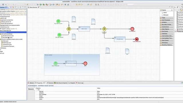 Automatiko :: Workflow based Stock example смотреть онлайн