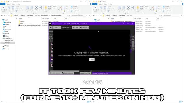 HOW TO UPDATE EEP 22 for FIFA 22 #TU10 | FIFA 22 TUTORIAL смотреть онлайн