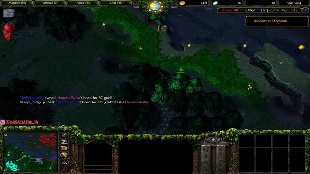 DOTA LESHRAC MAX FEED FOR BALANCE (HARD GAME!!!) смотреть онлайн