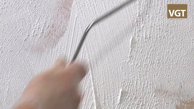 Краска фактурная для стен ВГТ ТР 03. Нанесение «шуба» смотреть онлайн