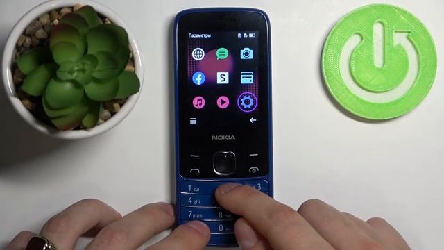 Как добавить контакт в быстрый набор на телефоне NOKIA 225 4G / Функция быстрого набора на телефоне смотреть онлайн