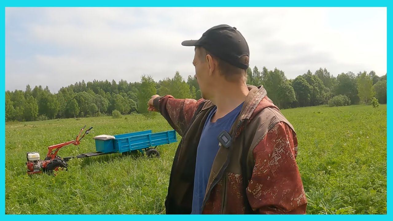 Нашел новый "очаг", вовсю кошу Невой, цыплята, стройка - деревенские будни! смотреть онлайн