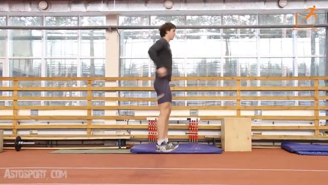 Прыжки на стопе на одной и двух ногах смотреть онлайн