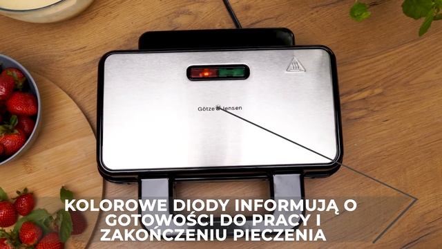 Gofrownica Götze & Jensen GWM700X | Wideoprezentacja смотреть онлайн