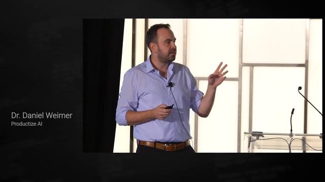 Productize AI | Daniel Weimer (No slides) смотреть онлайн