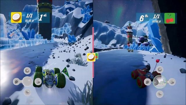 A SWEET & JUICY GAME! All Star Fruit Racing 2 Players смотреть онлайн