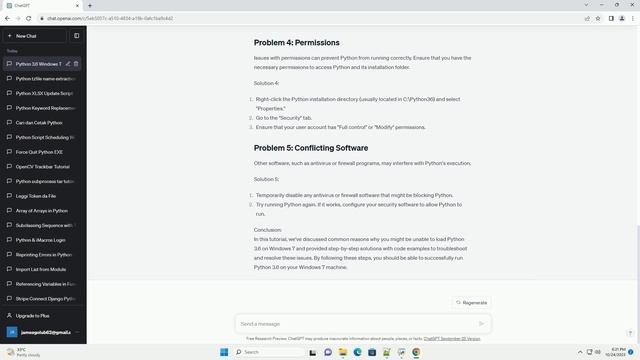 Unable to Load Python 3 6 on Windows 7 смотреть онлайн