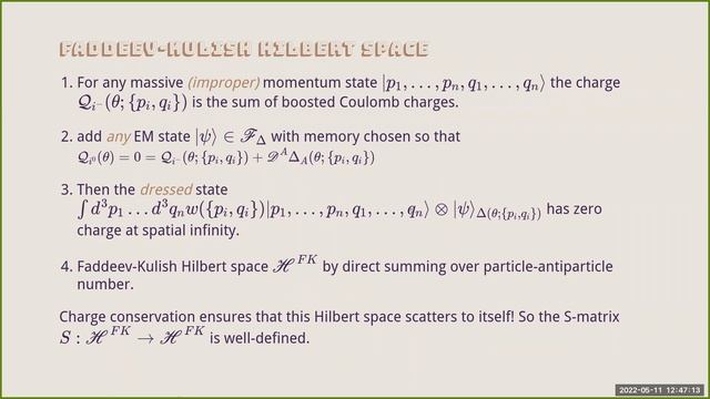 Bootstrap Zooming 53: Karthik Prabhu, Infrared finite scattering (May 11, 2022) смотреть онлайн