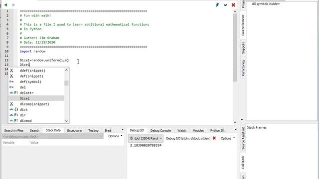 GSP 318: File Headers and Random Numbers смотреть онлайн