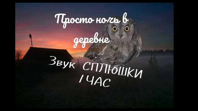 Пение Сплюшки птицы | 1час | ночь в деревне часовая версия смотреть онлайн