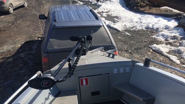 MotorGuide Xi5 Установка на лодку Buster XL Калибровка мотора смотреть онлайн