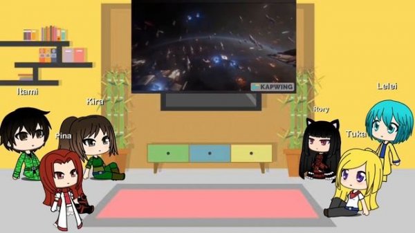 Gate react to Mass Effect AMV Feel Invincible