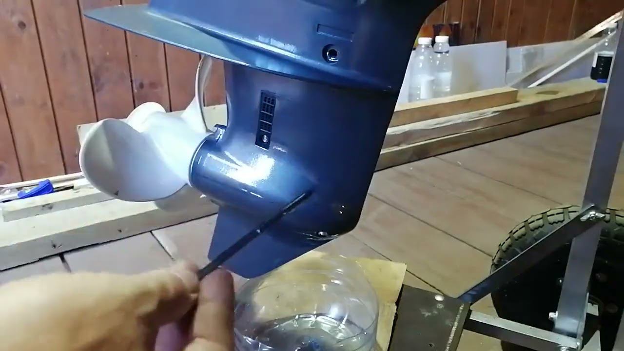 Лодочный мотор Tarpon 9.9 Проверка после выезда на Ладогу смотреть онлайн