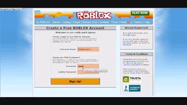 ROBLOX- how to get past account creation when disable смотреть онлайн