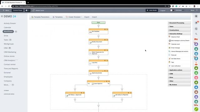 Bitrix24 HR Demo смотреть онлайн