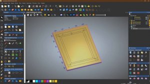 Доработка прямых углов фасада из МДФ без ручного построения 3d модели.