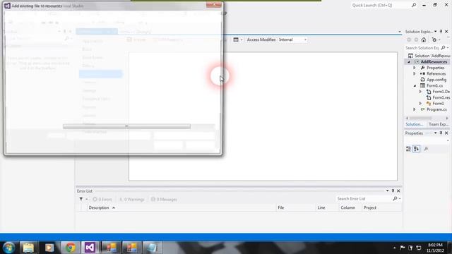 [C#] Добавление картинок в Resources, и их использование смотреть онлайн
