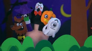 HALLOWEEN FINGER FAMILY | LARVA KIDS | SUPER BEST SONGS FOR KIDS | HALLOWEEN SONG