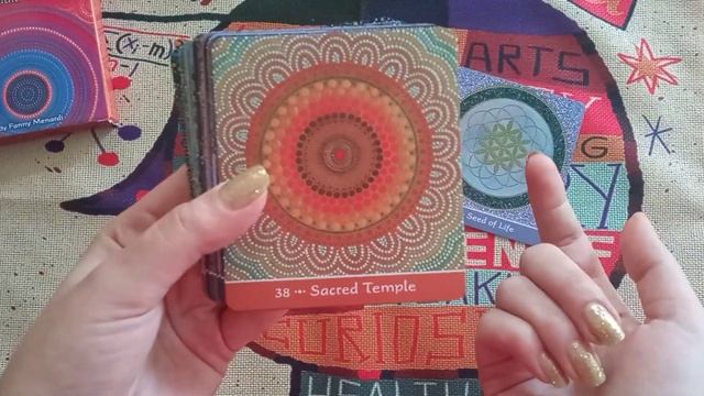 ?Оракул мандал "Мать Земля"/Mother Earth Mandala Oracle (реплика АлиЭкспресс). Обзор колоды смотреть онлайн
