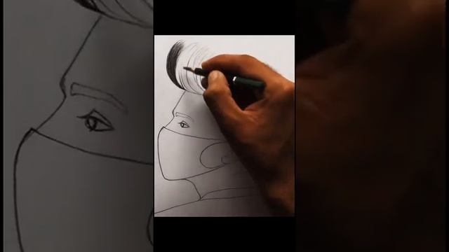 как можно нарисовать человек на маске? смотреть онлайн