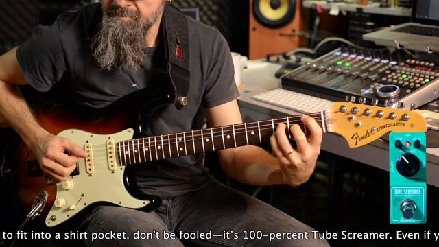 Ibanez Tube Screamer Mini Demo смотреть онлайн